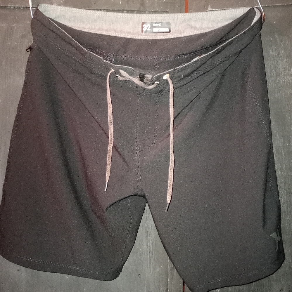 Black Hurley Phantom board shorts